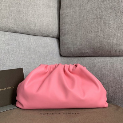 Bottega Veneta 2019 The Pouch Bag ,39cm - 보테가 베네타 2019 더 파우치 백, 576227,BVB0319,39cm,핑크