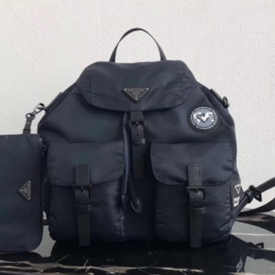 Prada 2019 Nylon Back Pack ,32CM - 프라다 2019 나일론 남여공용 백팩 1BZ811-8,32CM,네이비