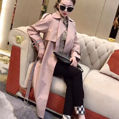 Burberry 2019 Womens Classic Heritage Trench Coat - 버버리 2019 여성 클래식 빈티지 트렌치 코트 BURCT0093.Size(s - 2xl)，베이지