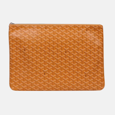 Goyard 2019 PVC Clutch Bag,40CM - 고야드 2019 PVC 남여공용 클러치백,GYB0127,40CM,옐로우