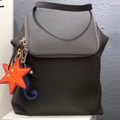 Loewe 2019 Goya Large Back Pack, 41CM - 로에베 2019 고야 남여공용 라지 백팩 ,LOEB0332, 41CM, 그레이(악세사리 단독구매)