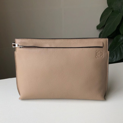 Loewe 2019 Clutch Bag,29.5CM - 로에베 2019 남여공용 클러치백 ,LOEB0352, 29.5CM, 베이지