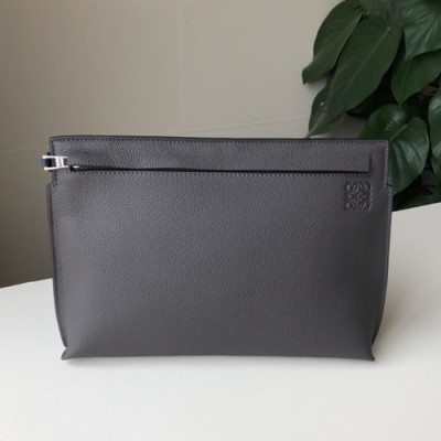 Loewe 2019 Clutch Bag,29.5CM - 로에베 2019 남여공용 클러치백 ,LOEB0354, 29.5CM, 그레이