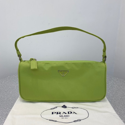 Prada 2019 Nylon Hobo Tote Shoulder Bag,24.5CM - 프라다 2019 나일론 호보 토트 숄더백,PRAB0068,24.5cm,그린