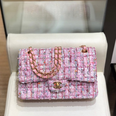 Chanel 2019 Women Chain Shoulder Bag,25CM - 샤넬 2019 여성용 체인 숄더백 1112  - CHAB1220,25CM,핑크