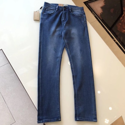 Burberry 2019 Mens Logo Slim Fit Denim Pants - 버버리 2019 남성 로고 슬림핏 데님 팬츠 BURPT0208.Size(29 - 40).컬러(블루)