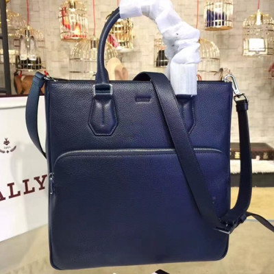 Bally 2019 Leather  Mens Business,36cm  - 발리 2019 레더 남성용 서류가방, BALB0109,36cm,네이비