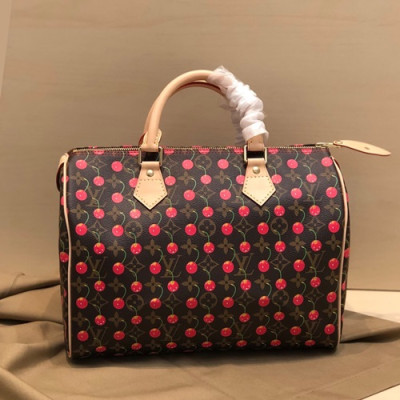 Louis Vuitton 2019 Monogram Speedy Tote Shoulder Bag,30cm - 루이비통 2019 모노그램 스피디 토트 숄더백 M41107,LOUB1681,30cm,브라운