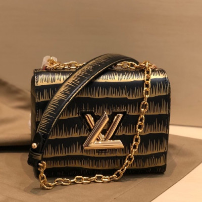 Louis Vuitton 2019 Twist Shouder Bag,19cm - 루이비통 2019 트위스트 숄더백 ,M50280,LOUB1686,19cm,블랙