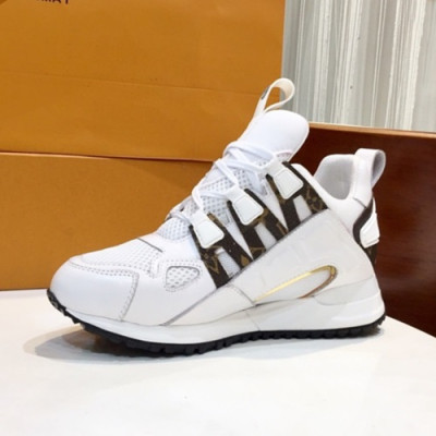 Louis vuitton 2019 Ladies Leather Running Shoes - 루이비통 2019 여성용 레더 런닝화 LOUS0002.Size(225 - 255).화이트