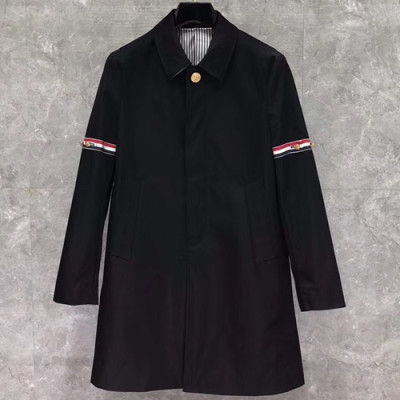 Thom Browne 2019 Mens Casual Classic Coat  - 톰브라운 2019 남성 캐쥬얼 클래식 코트 THOST0100,사이즈(1-4), 블랙