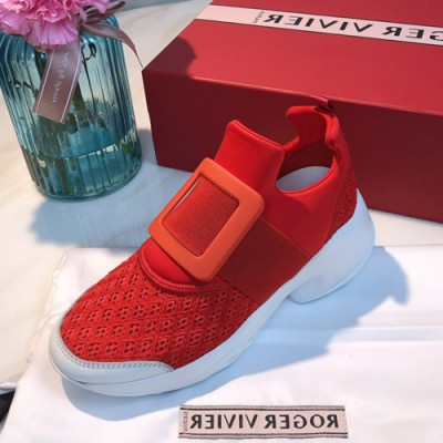 Roger Vivier 2019 Ladies Running Shoes - 로저비비에 2019 여성용 런닝 슈즈, RVS0021.Size(225 - 245).레드