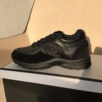 Chanel 2019 Ladies Running Shoes - 샤넬 2019 여성용 런닝슈즈 CHAS0105.Size(225 - 260).블랙