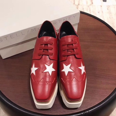 Stella McCartney 2019 Ladies Leather Platfrom Shoes - 스텔라매카트니 2019 여성용 레더 플랫폼 슈즈 STES0009,Size(225 - 245).레드