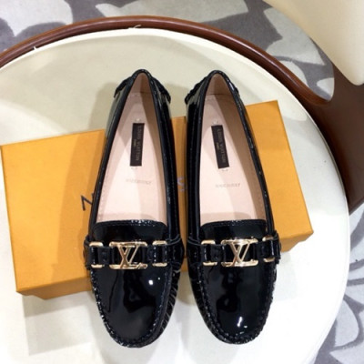 Louis Vuitton 2019 Ladies Leather Loafer  - 루이비통 2019 여성용 레더 로퍼 LOUS0050 , Size (225 - 255),블랙