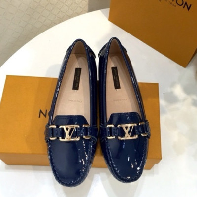 Louis Vuitton 2019 Ladies Leather Loafer  - 루이비통 2019 여성용 레더 로퍼 LOUS0054 , Size (225 - 255),네이비