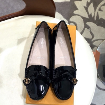 Louis Vuitton 2019 Ladies Leather Loafer  - 루이비통 2019 여성용 레더 로퍼 LOUS0061, Size (225 - 255),블랙