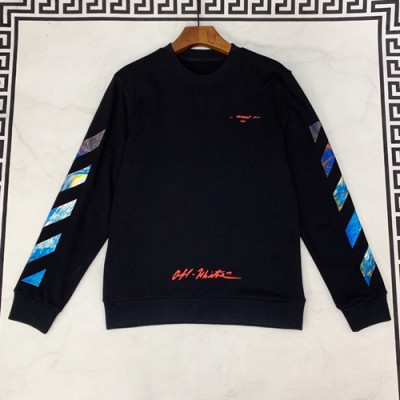 Off-white 2019 Mm/Wm Logo Wolf Cotton Hood Tee - 오프화이트 남자 로고 울프 코튼 후드티 OFFHT0018.Size(S-3XL).블랙/화이트