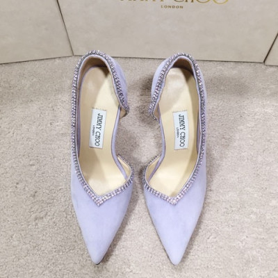 Jimmy Choo 2019 Ladies Suede High Heel - 지미츄 2019 여성용 스웨이드 하이힐 ,JIMS0042.Size(225 - 245).연퍼플