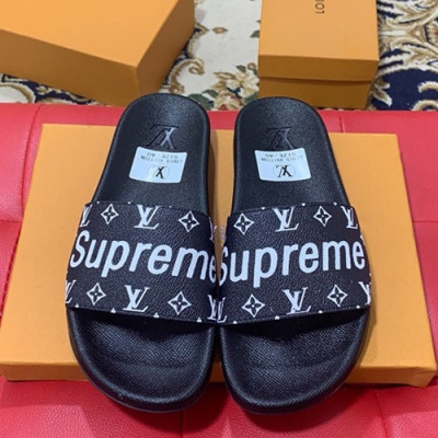 Louis Vuitton 2019 Mm/Wm Slipper - 루이비통 2019 남여공용 슬리퍼 LOUS0076,Size(225 - 280).블랙