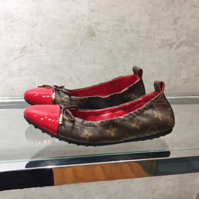 Louis Vuitton 2019 Ladies Ballet Flat Shoes - 루이비통 2019 여성용 발렛 플랫 슈즈 LOUS0081.Size(225 - 245).브라운