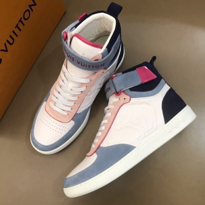 Louis vuitton 2019 Mm/Wm Leather Sneakers  - 루이비통 2019 남여공용 레더 스니커즈 LOUS0104,Size(225 - 270).화이트