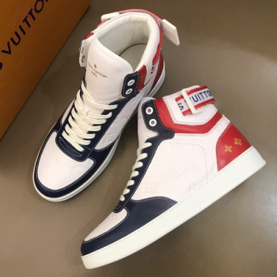 Louis vuitton 2019 Mm/Wm Leather Sneakers  - 루이비통 2019 남여공용 레더 스니커즈 LOUS0106,Size(225 - 270).화이트