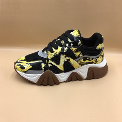 Versace  2019 Mm /Wm Running Shoes - 베르사체 2019 남여공용 런닝슈즈,VERS0006,Size(225 - 280).블랙+옐로우