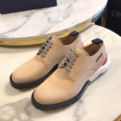 Dior 2019 Mens Suede Oxford Shoes  - 디올 2019 남성용 스웨이드 옥스퍼드 슈즈 DIOS0030.Size (245 - 270).베이지