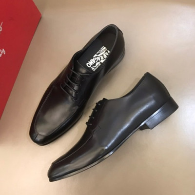 Ferragamo 2019 Mens Leather Oxford Shoes - 페라가모 2019 남성용 레더 옥스퍼드 슈즈 FGMS0035,Size(240 - 270).블랙