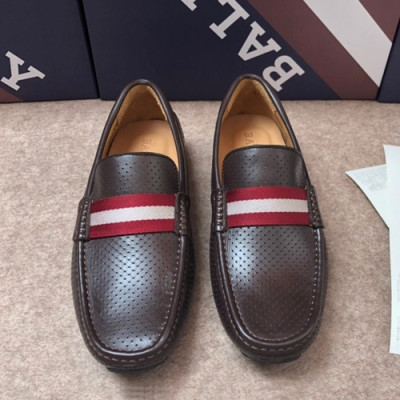 Bally 2019 Mens Leather Loafer - 발리 2019 남성용 레더 로퍼,BALS0033,Size(245 - 265).브라운