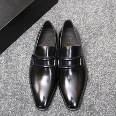 Berluti 2019 Mens Leather Oxford Shoes -  벨루티 2019 남성용 레더 옥스퍼드 슈즈 BERTS0004.Size(245 - 270).블랙