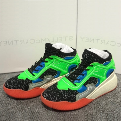 [퀄리티가 남달라]Stella McCartney 2019 Mm / Wm Sneakers - 스텔라매카트니 2019 남여공용 스니커즈 STES0022,Size(225 - 270).블랙+그린