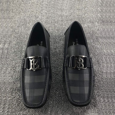 Burberry 2019 Mens Leather Loafer  - 버버리 2019 남성용 레더 로퍼 BURS0012,Size(245 - 265).블랙