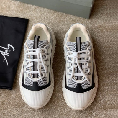 Giuseppe Zanoti 2019 Mens Sneakers - 쥬세페 자노티 2019 남성용 스니커즈 GZS0013.Size(245 - 270).화이트