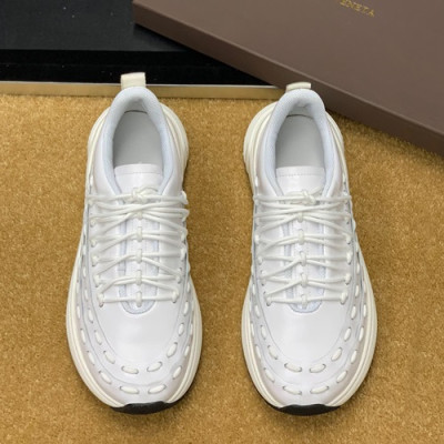 Bottega Veneta 2019 Mens Leather Running Shoes - 보테가베네타 2019 남성용 레더 런닝 슈즈, BVS0011.Size(245 - 265).화이트