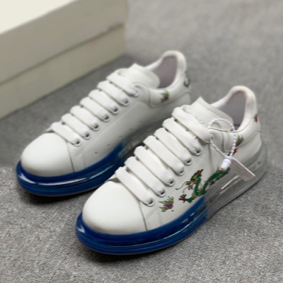 Alexander McQueen 2019 Mm/Wm Oversol Sneakers - 알렉산더맥퀸 2019 남여공용 오버솔 스니커즈 AMQS0052.Size(225 - 270).화이트