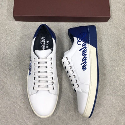 Balmain 2019 Mens Leather Sneakers - 발망 2019 남성용 레더 스니커즈 BALMS0005 ,Size(245 - 265),화이트