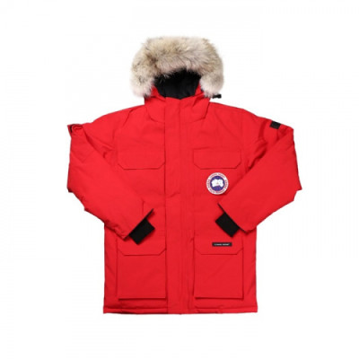 [커스텀급]Canada Goose 2019 Mens 08Expedition Logo Oversize Down Padding - 캐나다구스 2019 남성 로고 오버사이즈 다운패딩 Can0094x.Size(xs - 2xl).레드