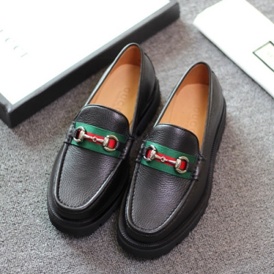 Gucci 2019 Mens Leather Loafer - 구찌 2019 남성용 레더 로퍼 GUCS0192.Size(240 - 275).블랙