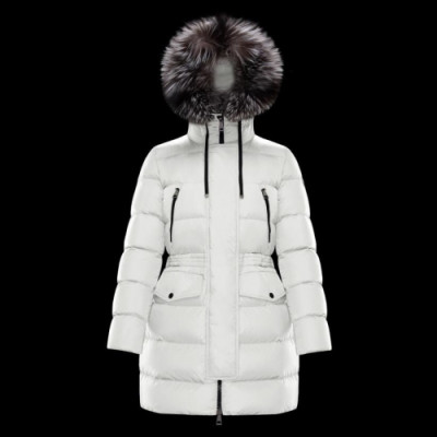 Moncler 2019 Womens Patch Logo Modern Long Down Padding - 몽클레어 2019 여성 패치 로고 모던 롱다운 패딩 Moc0547x.Size(m - 2xl).화이트