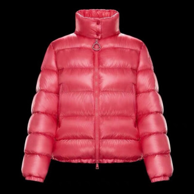 [매장판]Moncler 2019 Womens Patch Logo Modern Down Padding - 몽클레어 2019 여성 패치 로고 모던 다운 패딩 Moc0555x.Size(m - xl).핑크