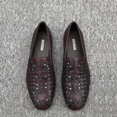 Bottega Veneta 2019 Mens Leather Loafer - 보테가베네타 2019 남성용 레더 로퍼 BVS0049.Size(245 - 275).퍼플와인