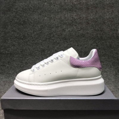 Alexander McQueen 2019 Mm/Wm Oversol Sneakers - 알렉산더맥퀸 2019 남여공용 오버솔 스니커즈 AMQS0068,Size(225 - 270).화이트