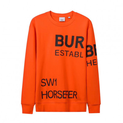 Burberry 2019 Mens Logo Cotton Man-to-man - 버버리 2019 남성 로고 코튼 맨투맨 Bur0908x.Size(m - 3xl).3컬러(오렌지/화이트/블랙)