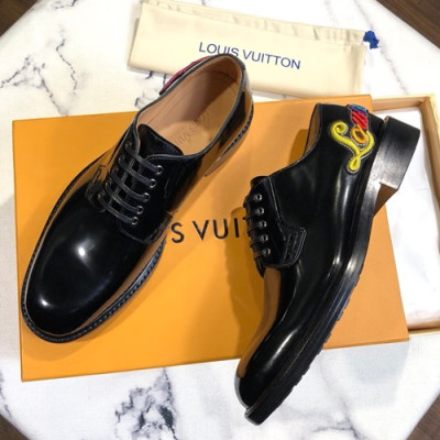 Louis Vuitton 2019 Mens Leather Oxford Shoes - 루이비통 2019 남성용 레더 옥스퍼드 슈즈 LOUS0198.Size(240 - 270).블랙