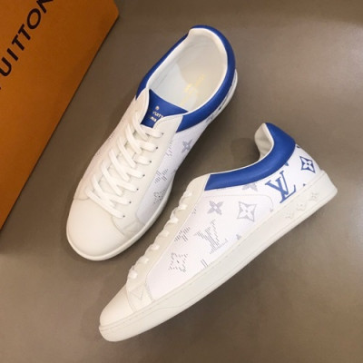 Louis vuitton 2019 Mens Leather Sneakers  - 루이비통 2019 남성용 레더 스니커즈 LOUS0200,Size(240 - 270).화이트