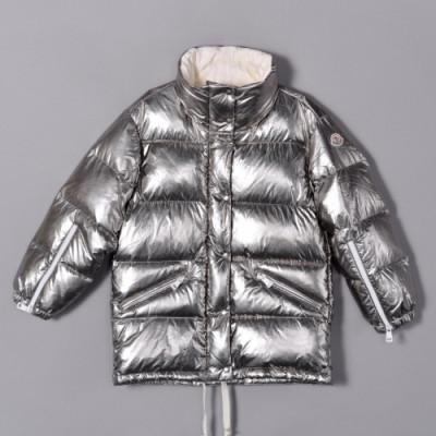 Moncler 2019 Womens Patch Logo Modern Down Padding - 몽클레어 2019 여성 패치 로고 모던 다운 패딩 Moc0620x.Size(s - m).실버