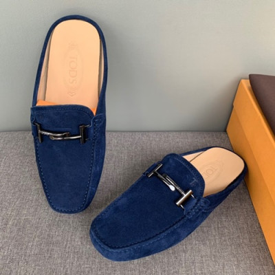 Tod's 2019 Mens Suede Bloafer - 토즈 2019 남성용 스웨이드 블로퍼 TODS0041.Size(240 - 270).네이비