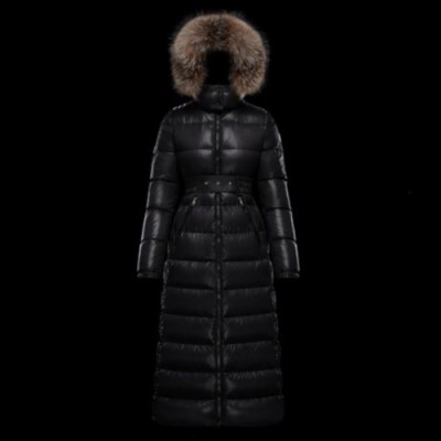 Moncler 2019 Womens Patch Logo Modern Down Padding - 몽클레어 2019 여성 패치 로고 모던 다운 패딩 Moc0635x.Size(s - xl).블랙